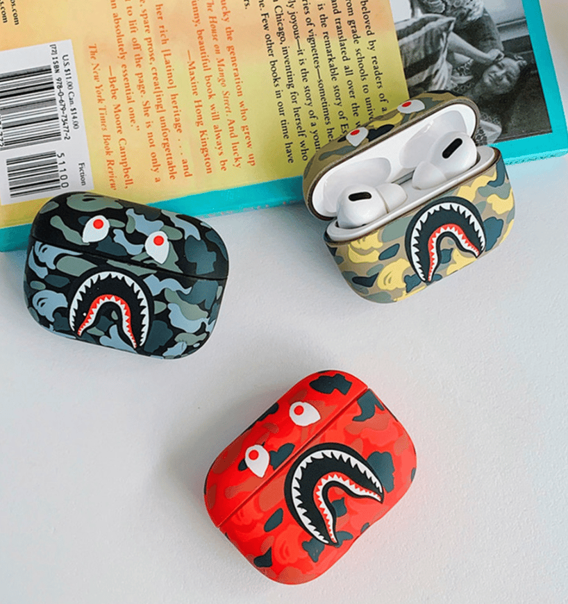 Red camo airpod case 2025